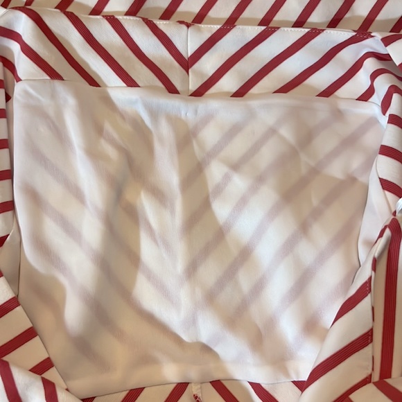 Draper James RSVP NWOT Knit Red Striped Nautical Dress - Picture 8 of 8